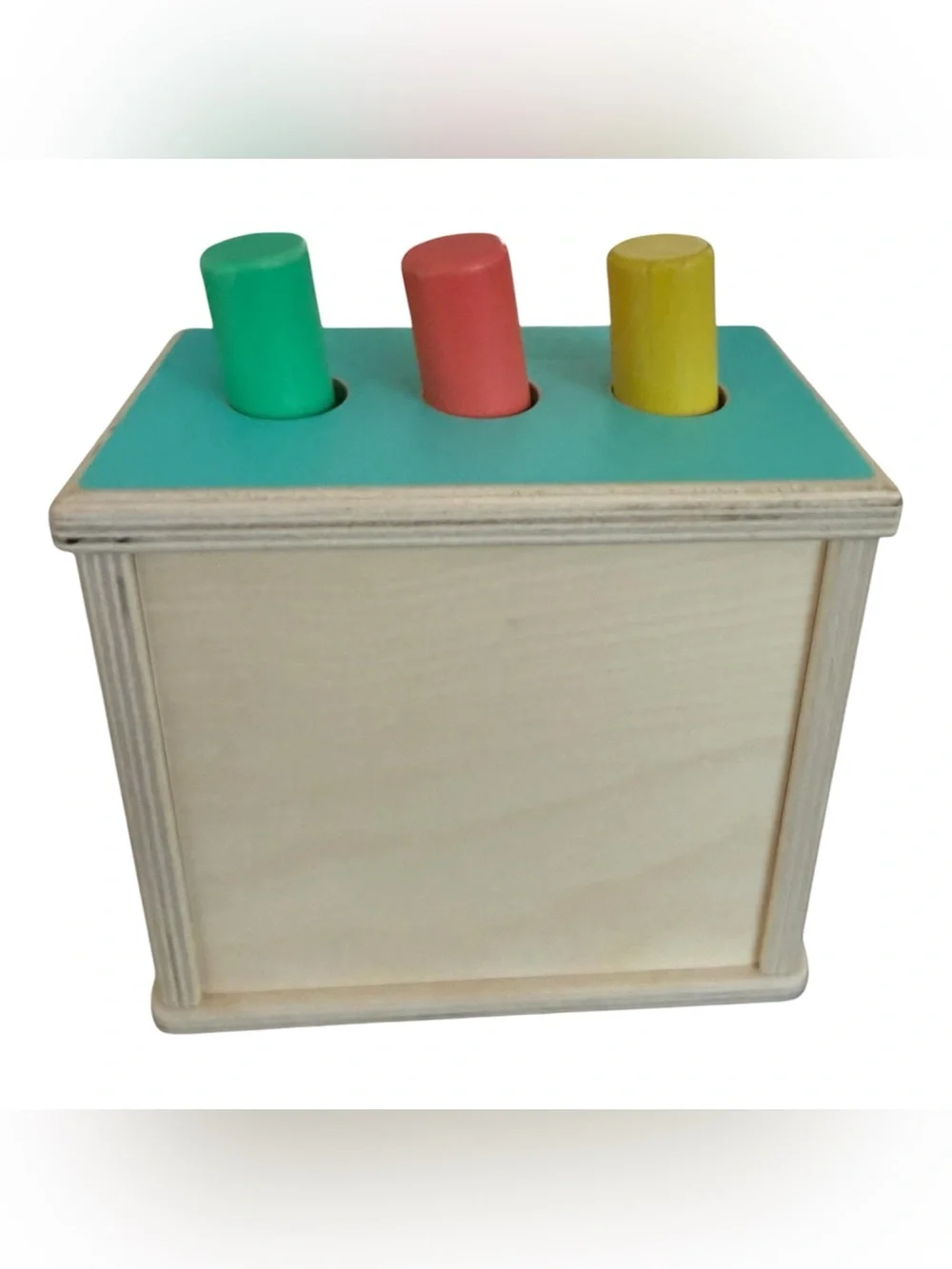 Lovevery Wooden Peg Drop Toy Multicolor Montessori toy